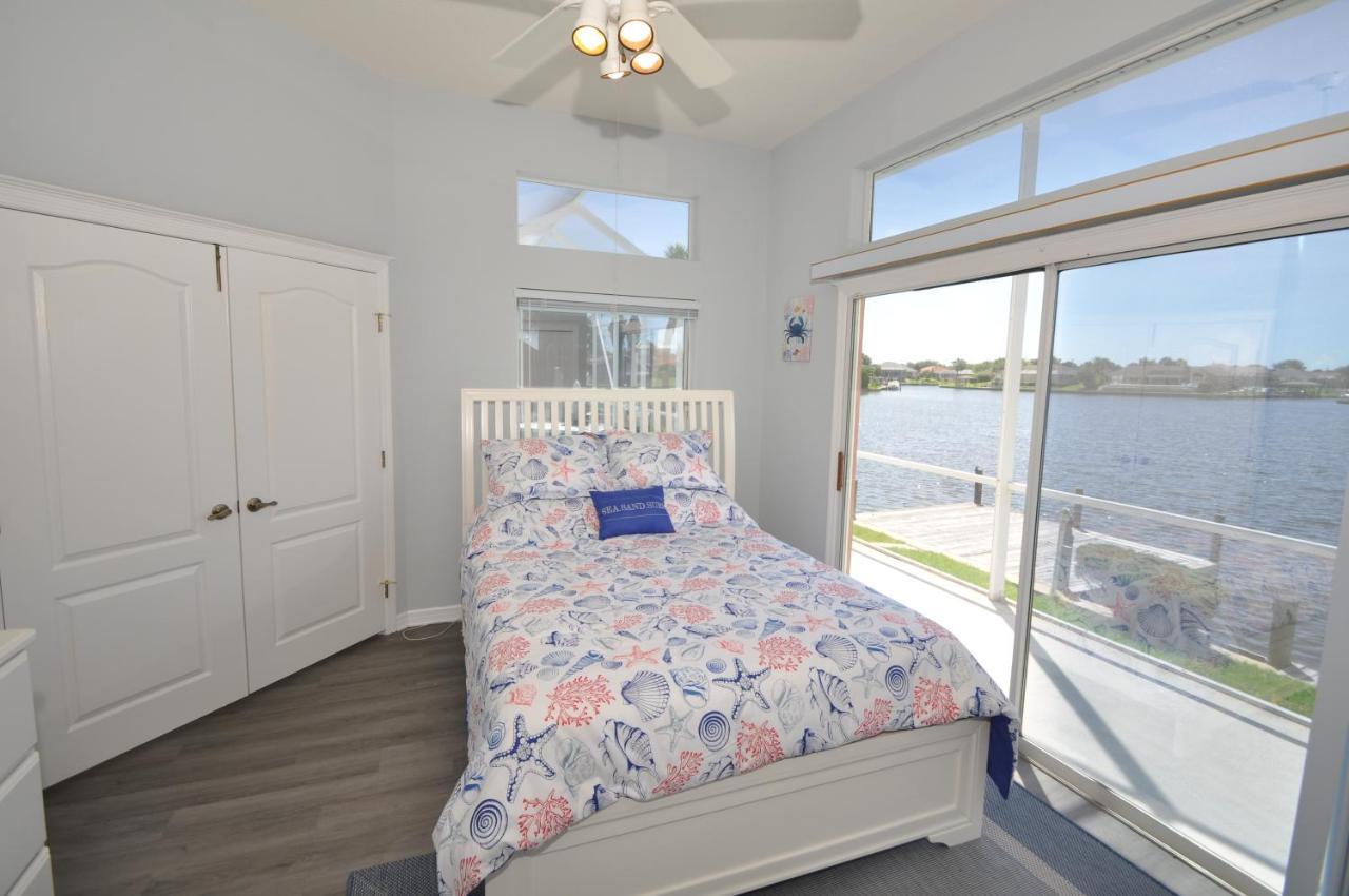 Sunset Bay Beautiful Pool Home - Bring Your Boat Or Jet Ski - Canal With Dock- Sleeps 10 - 4 Bd 팜 코스트 외부 사진